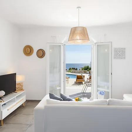 Helen Beach Front Luxury Villas Kastraki  Exterior photo