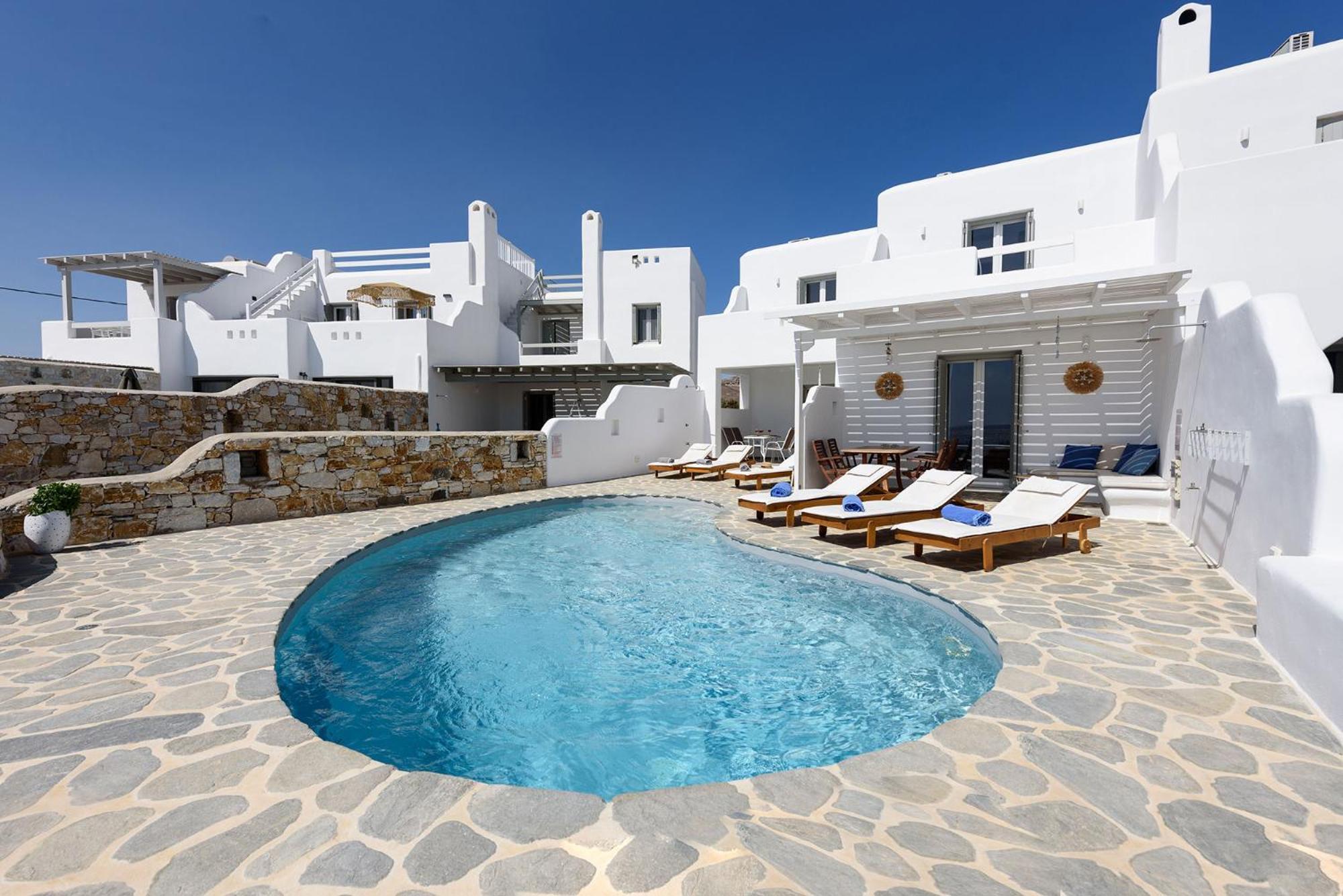 Helen Front Luxury Villa Kastraki (Naxos)