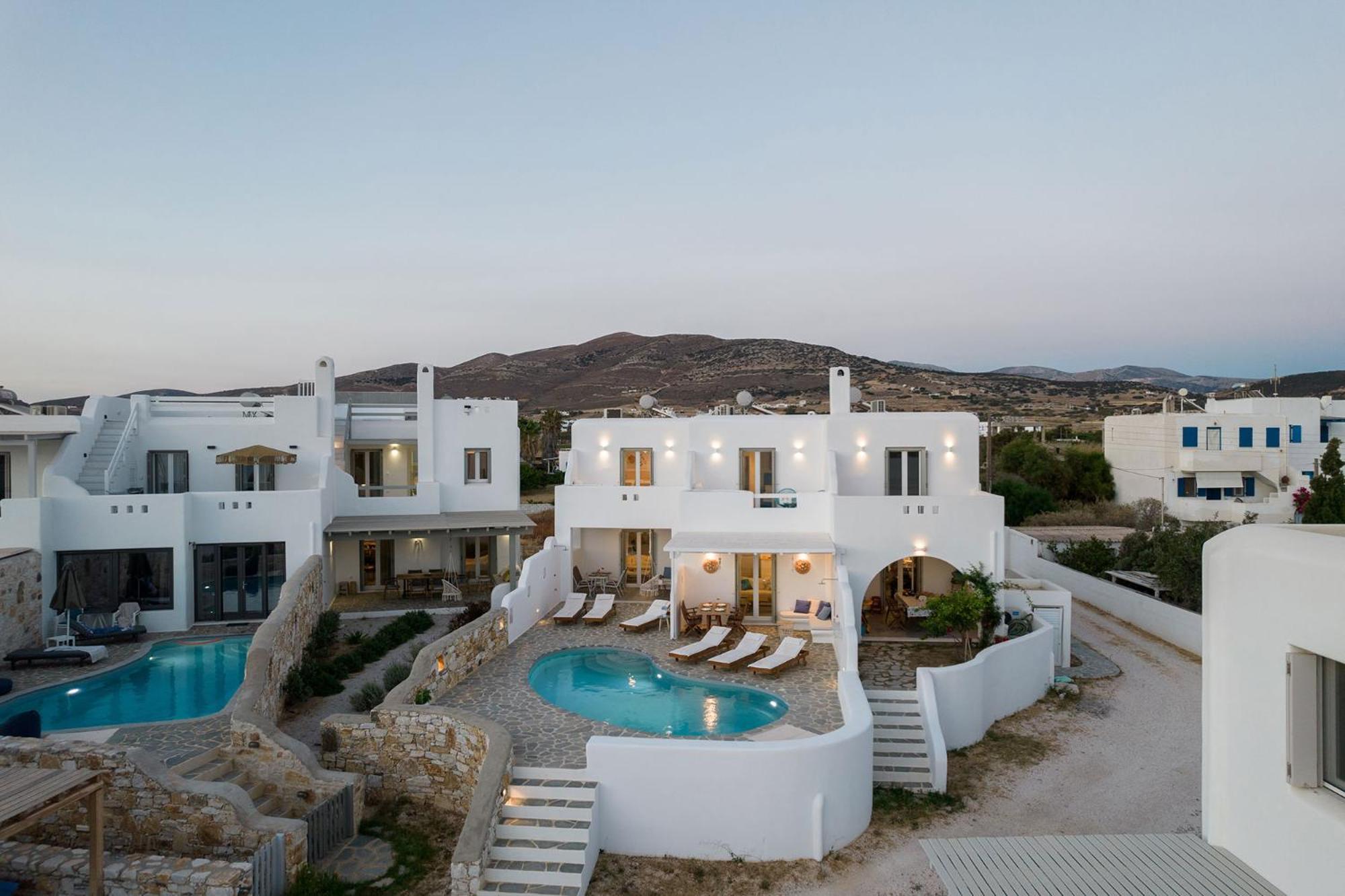 Villa Helen Front Luxury Kastraki (Naxos)